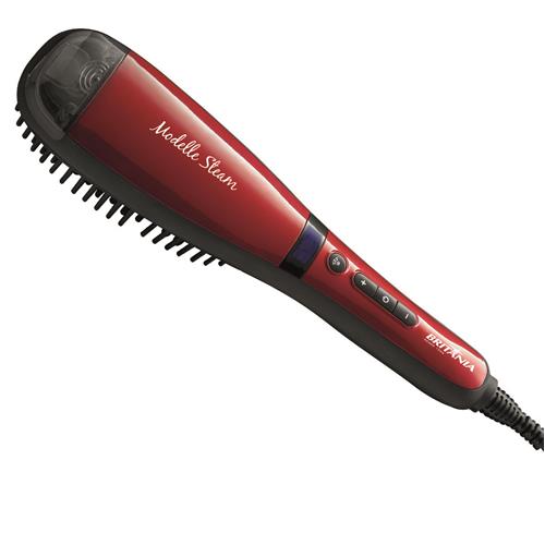 Escova Alisadora Britânia Modelle Steam BEC01 Touraline Íon com Cabo Giratório Vermelha/Preta 230°C - Bivolt é boa?